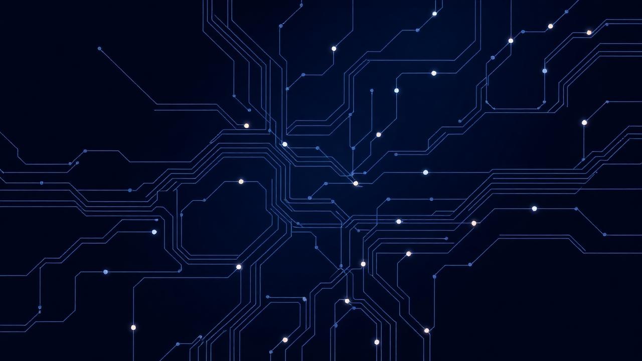 Abstract circuit board pattern